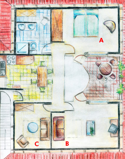 Plan apartamentu
